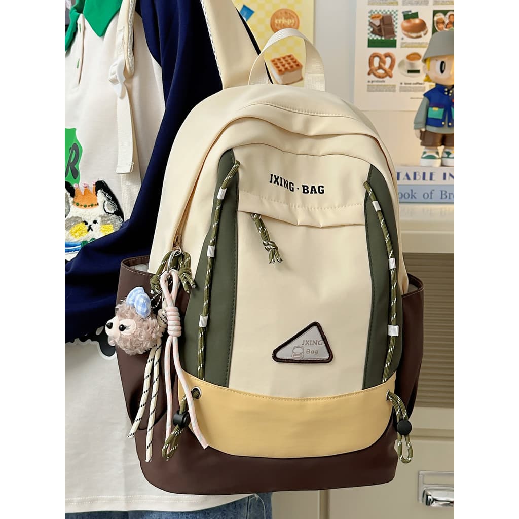 2026 novo estilo mochila feminina estudantes do ensino fundamental estudantes do ensino médio ins nicho Design mochila f
