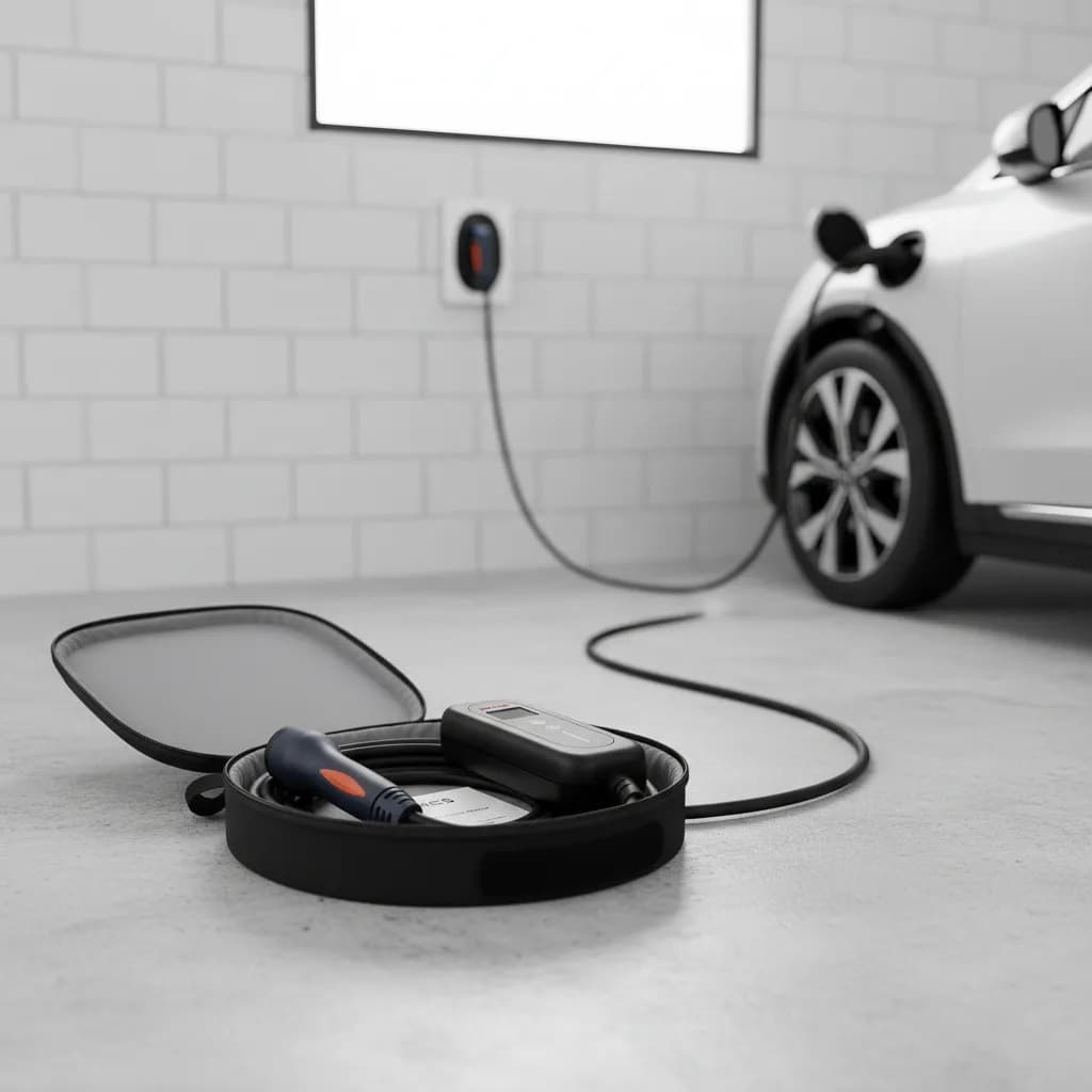 Carregador Portátil para Carro Elétrico Tipo 2 3,5kW 16A Bivolt com Bolsa