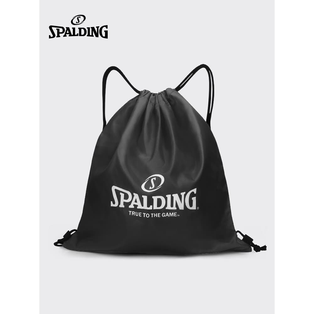 Spalding spalding multifuncional saco de basquete simples bola mochila estudante treinamento armazenamento Net bolso esp