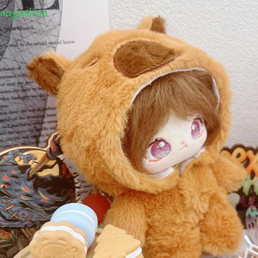 AUGUSTINA Roupas De Boneca De Algodão De 20 Cm , Macacão De Capivara Estrela