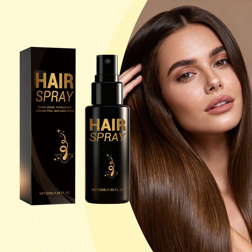 Spray Modelador de Cabelo para Uso Diário, Refrescante e Suave, Leve e