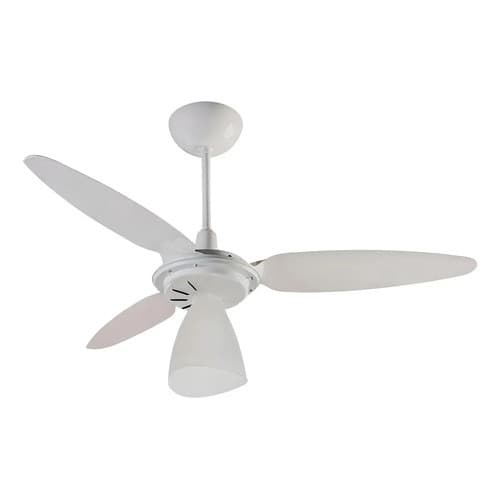 Ventilador Teto Ventisol Wind Light Branco Pás Branca 220V