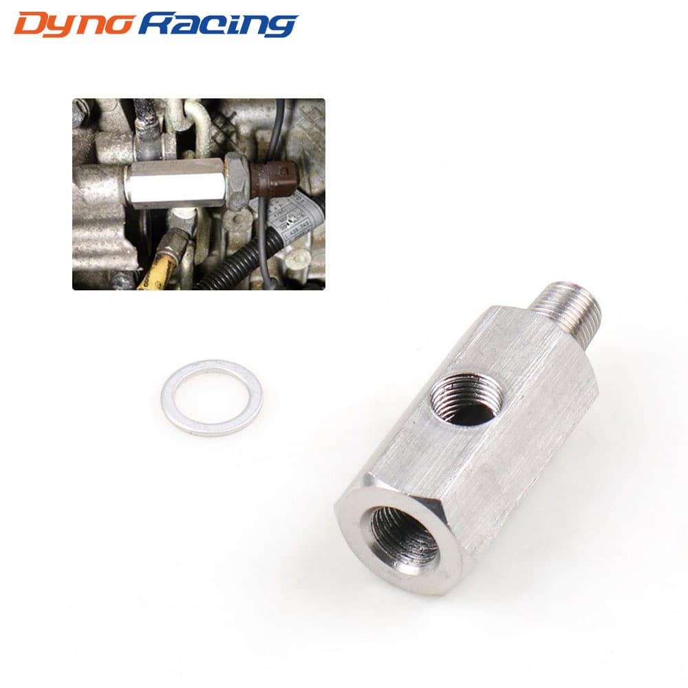 Acessórios de modificação automotiva mais vendidos: conector do sensor de pressão de óleo 1/8" NPT, conector de turbocom