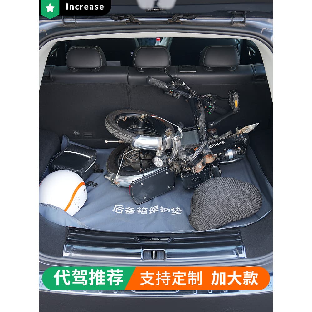 Tapete de porta-malas OEM, pano à prova d'água, antiincrustante, equipamento anti-sujeira, motorista de carro, tapete es