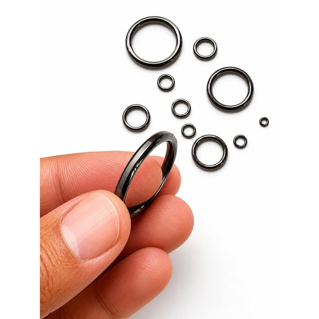 Kit com 32pcs Anéis de Cerâmica Reparo de Passadores de Vara de Pesca