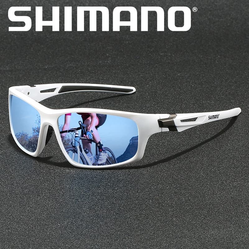 Óculos de Sol Polarizados Masculinos SHIAMNO, Design Fashion, Lentes TAC, Estilo Esportivo para Viagens, Condução e Cicl