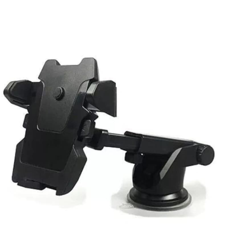 Suporte Para Celular Veicular Universal Vidro Painel Com Haste Longa e Rígida