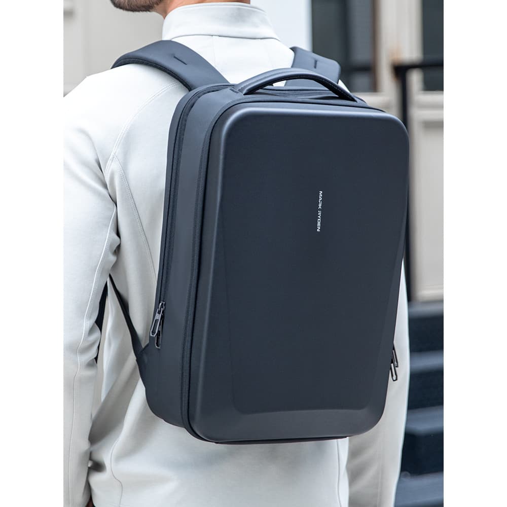 Marco Laden Hard Shell Mochila Masculina Resistente à Pressão Bolsa para Laptop Moda Casual Bolsa de Viagem Repelente de