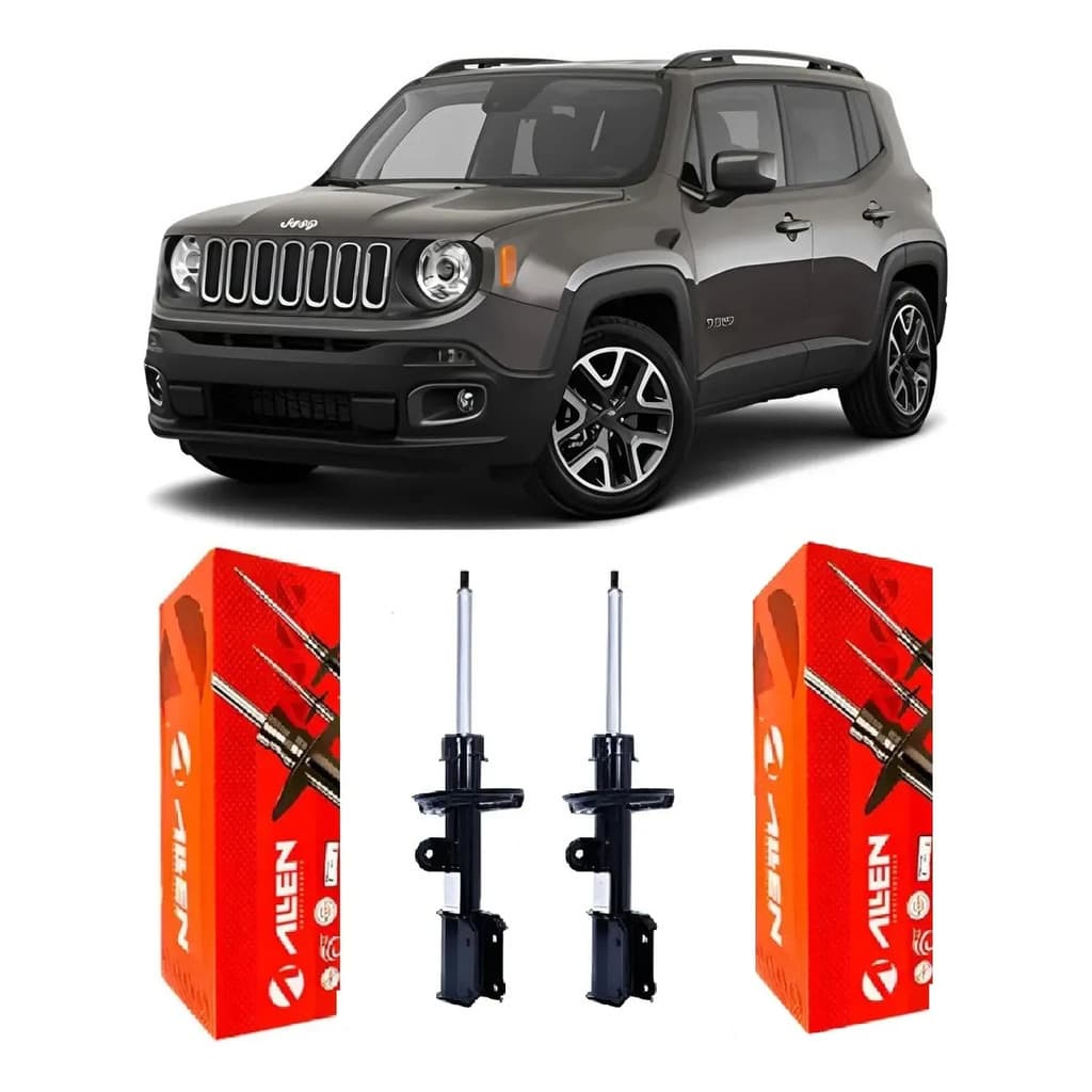 Par Amortecedor Traseiro Jeep Renegade 2015 2016 17 18 2019