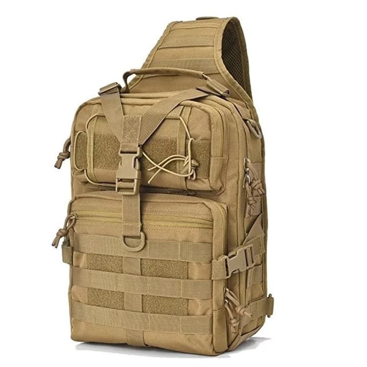 Lazer ao ar livre viagem de um ombro mensageiro mochila montanhismo ciclismo esportes multifuncional tático saco de peit
