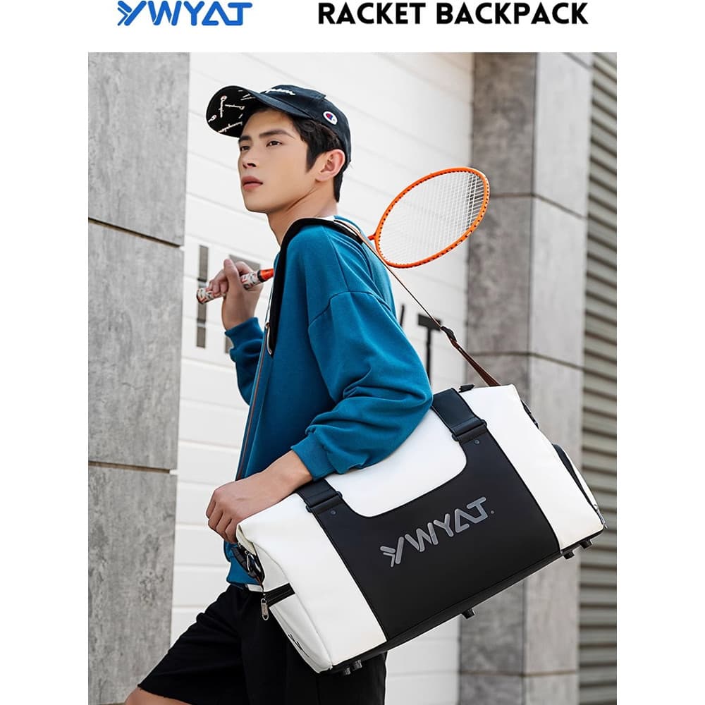 Novo estilo versão coreana bolsa de Badminton bolsa de ombro das mulheres dos homens lazer esportes saco de viagem estud