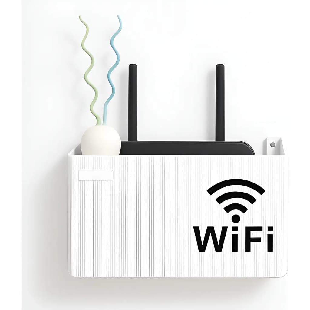 Suporte Para Roteador Modem Wi-fi Adesivo Organizador