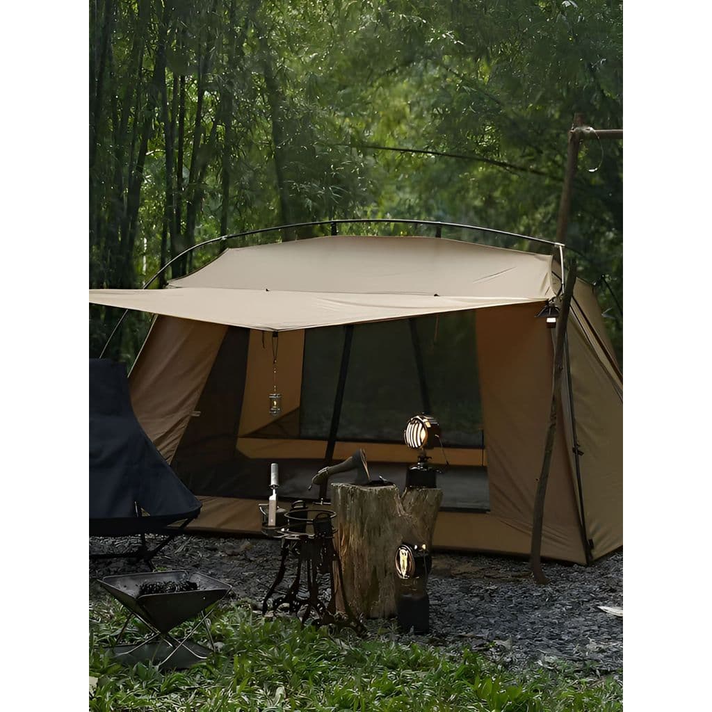 Offweek Cabine Abrigo Protetor Solar À Prova de Chuva Camping Sombrinha Viagem À Prova D 'Água Nylon Tenda Manual Praia