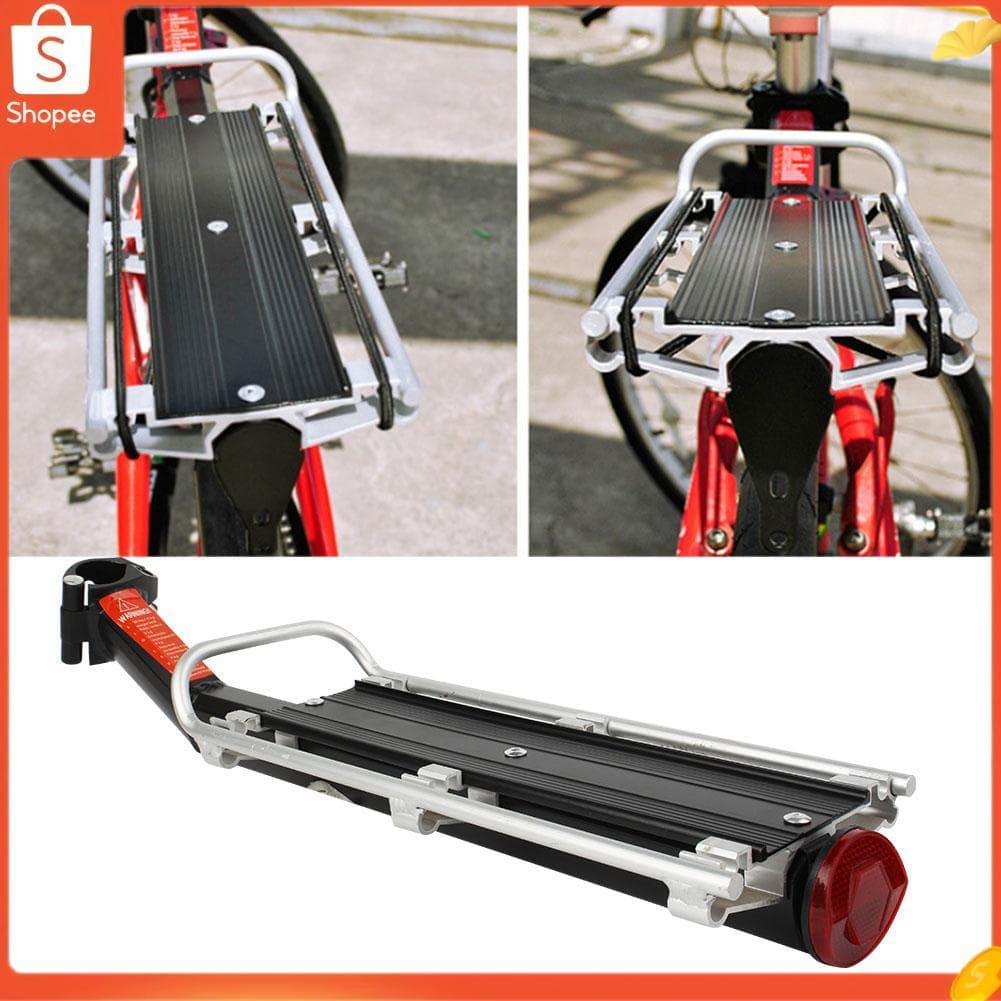 Hap Tomvorks suporte de bagagem para bicicleta, rack traseiro, refletor, prateleira, bolsa de assento de ciclismo,