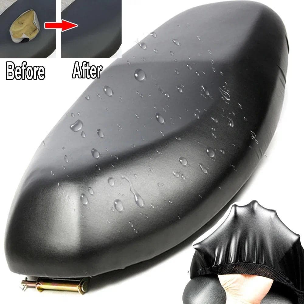 Capa de Assento para Motocicleta Impermeável e Respirável, Almofada de Malha de Couro 3D, Capa de Proteção Solar Adequad