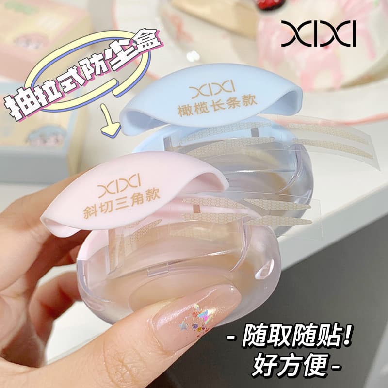 SJN Roller Pull-out Tipo Adesivo de Pálpebra Dupla de Alta Viscosidade Natural Invisível Não-Marcação Não-Reflexo Solvad