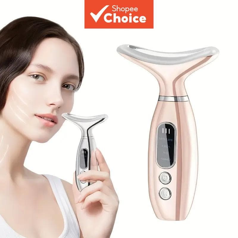 Massageador Facial De Pescoço De 4 Modos Alimentado Por USB-Dispositivo De Beleza Premium , Ferramenta Multifuncional Pa
