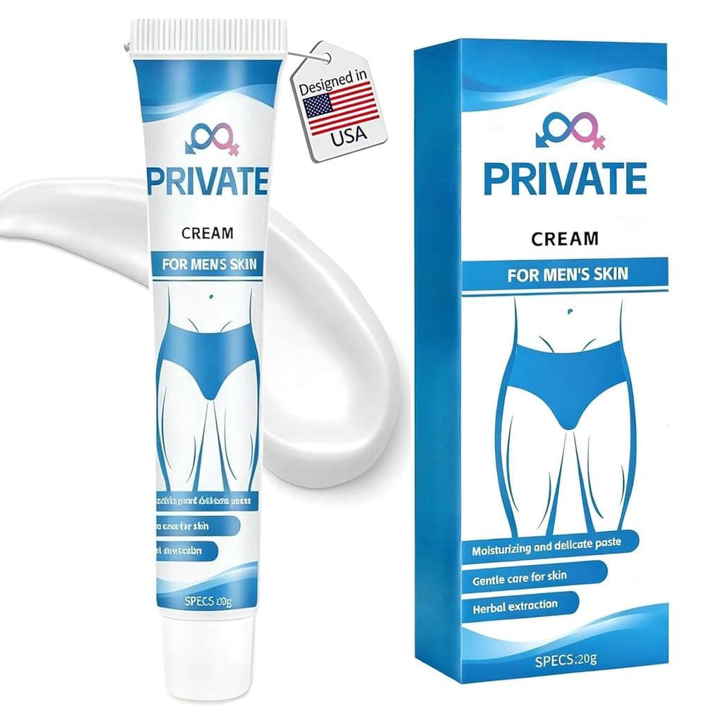 Creme Calmante Masculino - Creme Hidratante e Suavizante para Pele Íntima - Cuidado Suave e Nutritivo Diário para Áreas