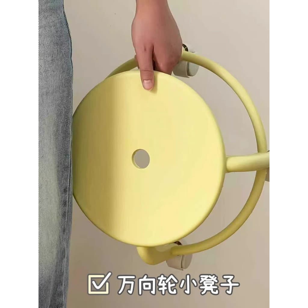 Polia removível fezes domésticas forte durável Universal roda rotativa baixo fezes porta mudança sapato fezes à prova dw