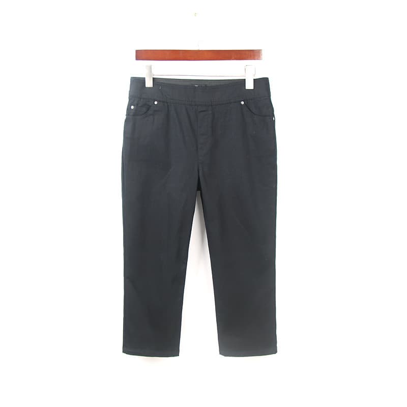 Primavera verão novo estilo 78 pontos cintura elástica Casual Jeans feminino pedido exterior 100kg tamanho grande cintur