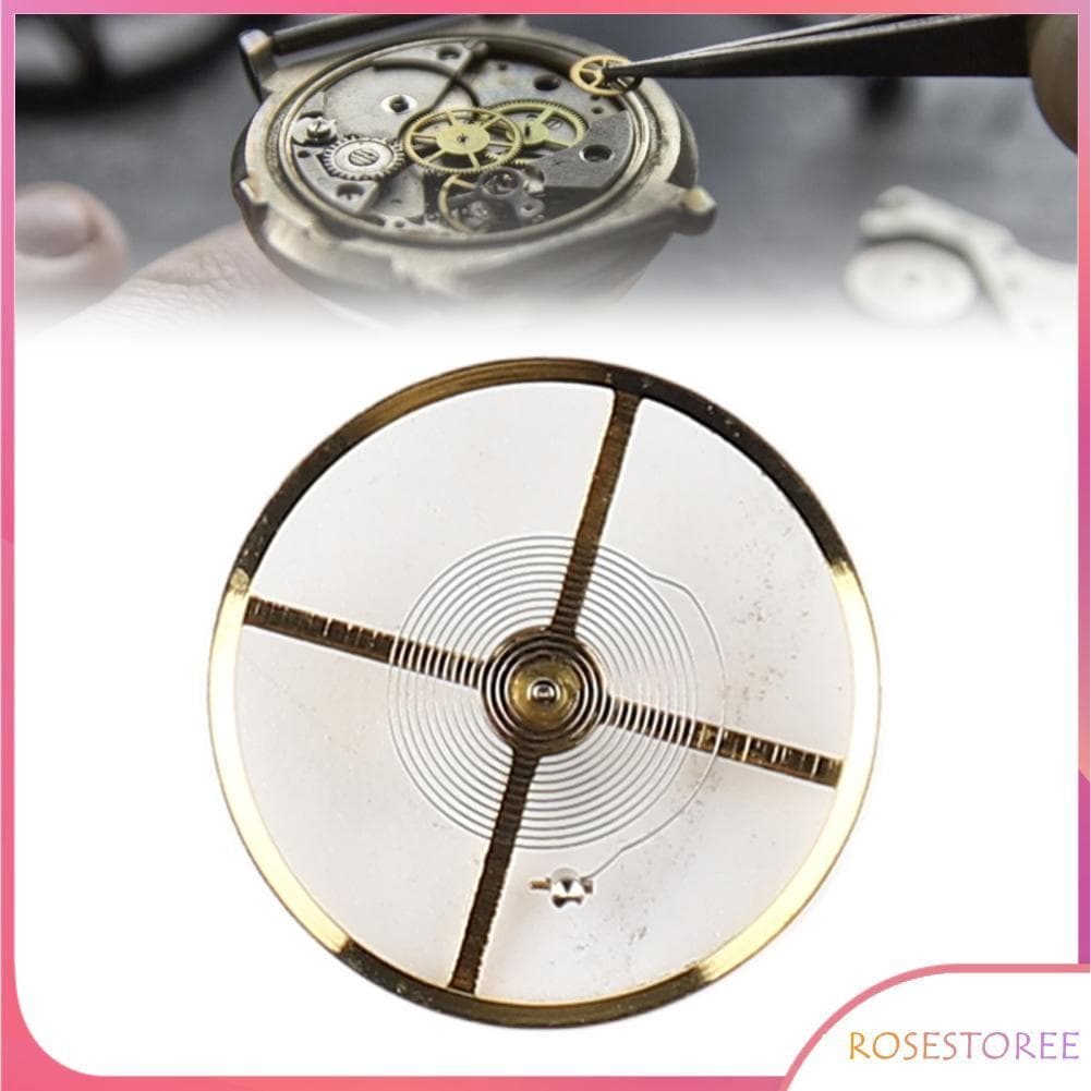 Rosestoree kit de ferramentas para reparo de relógio, roda de equilíbrio de movimento profissional 7120 para