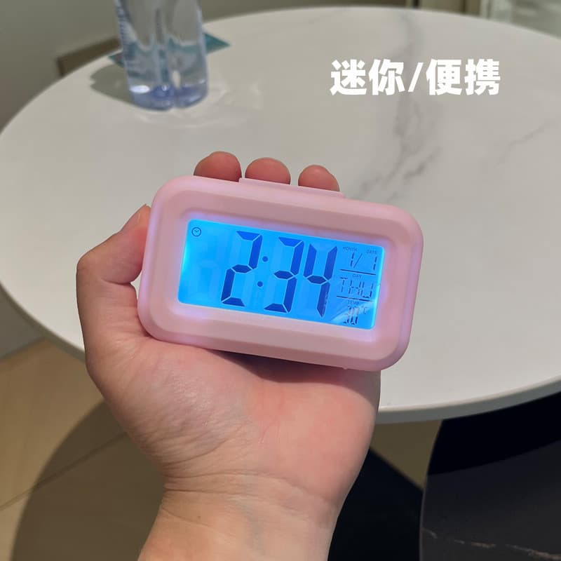 Mini temporizador despertador infantil estudante gerente de tempo relógio de mesa temporizador de cozinha eletrônico peq