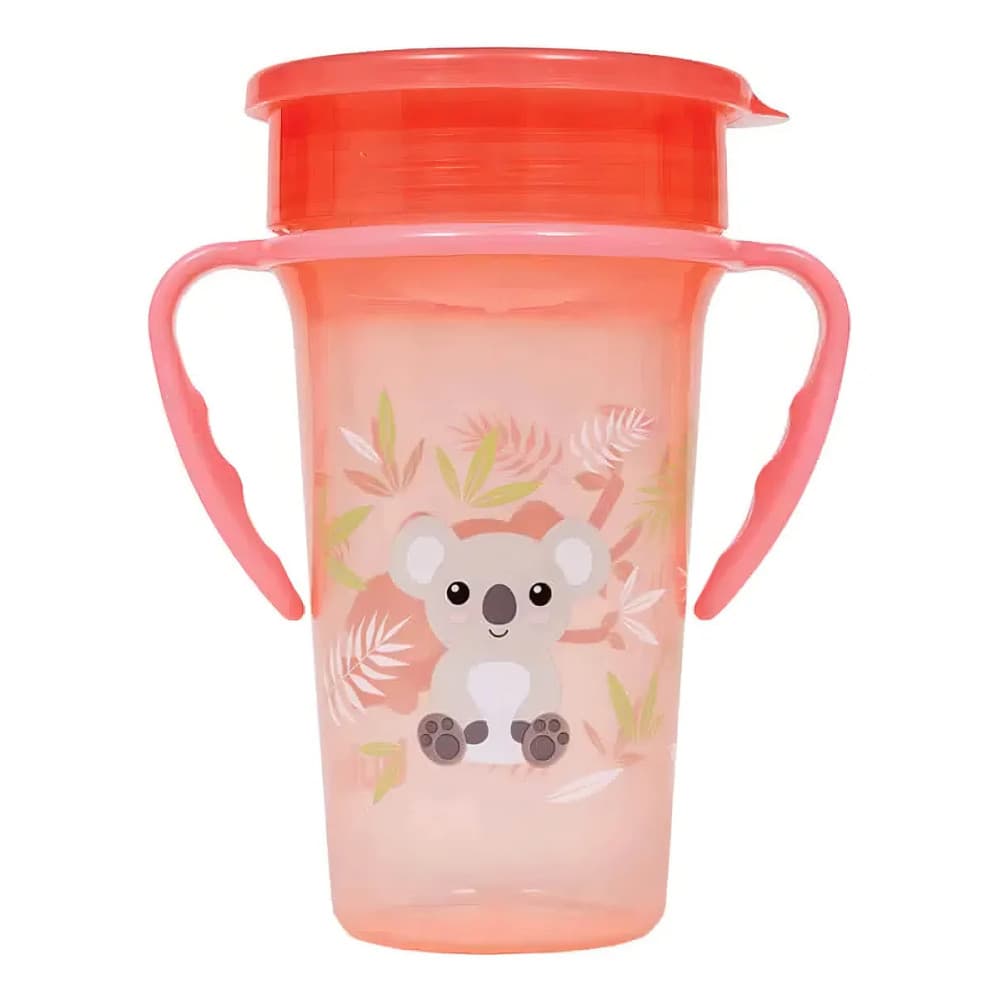 Copo de Treinamento 360° com Alça Removível 300ml +12m