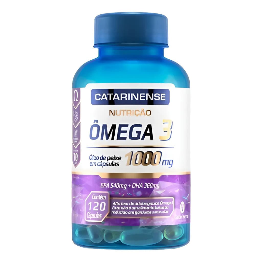 Omega 3 Catarinense 1000mg 120 Capsulas