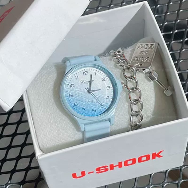 relogio feminino relogio feminino luxo Exame dedicado relógio estilo feminino ins estilo nicho estudantes do ensino médi