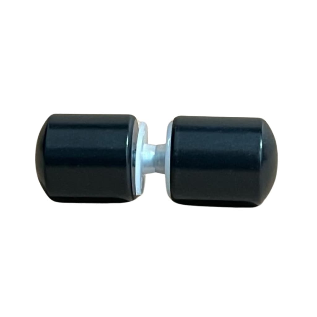 Puxador Para Box Banheiro Vidro Aluminio Preto
