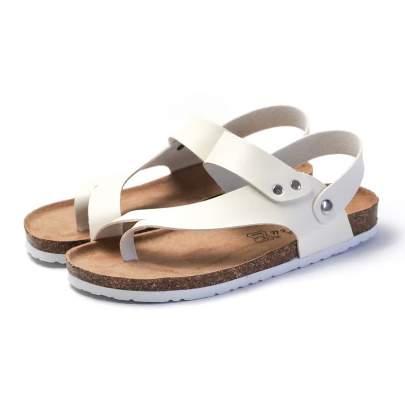 Primavera verão Rui pé moda sandálias de cortiça na moda sapatos de praia das mulheres dos homens mesmo estilo sandálias
