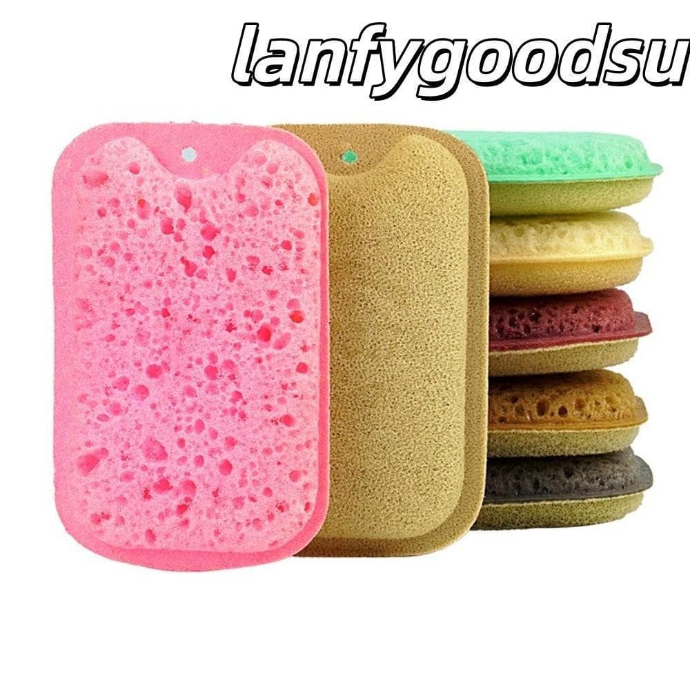 LANFYGOODS 6 Toalhetes De Esponja , Esponjas De Limpeza Porosas Laváveis , Escovas De Cozinha De Alta Densidade