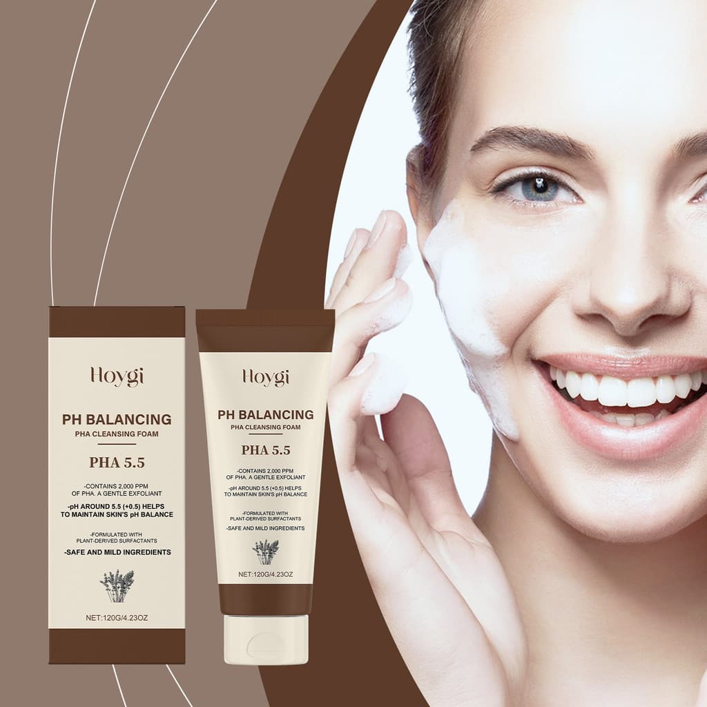 Hoygi hidratante refrescante limpador Facial limpa suavemente os poros delicado suave hidratante cuidados diários