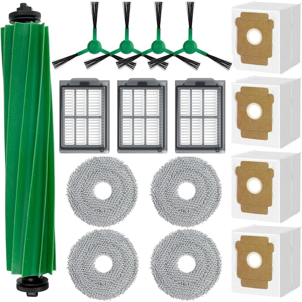 405 Peças de Reposição para Aspirador Robô iRobot Roomba Plus 505 Combo / 507 Combo, Peças de Aspirador com 1 Escova Pri
