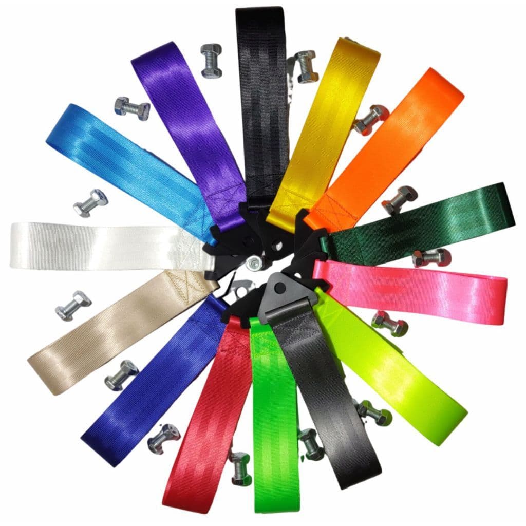 Fita De Reboque Flexível Esportivo Tow Strap diversas cores