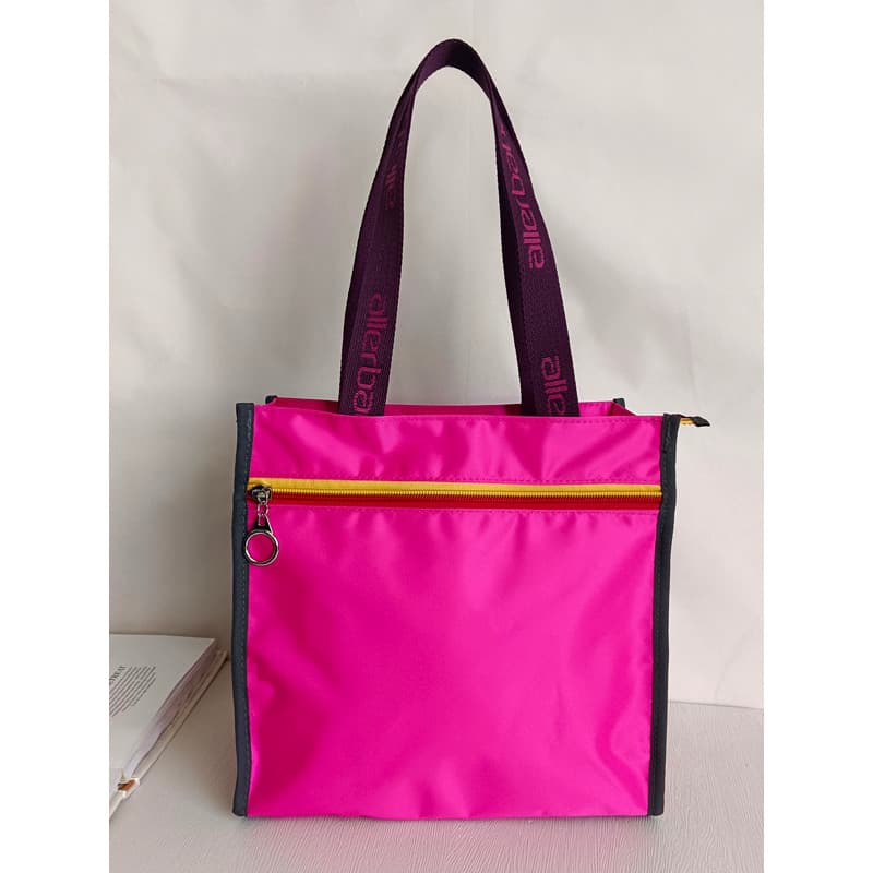 Sacola de artigos diversos de trabalho, lancheira de dupla camada para viagem, lancheira de estudante, bolsa de almoço p