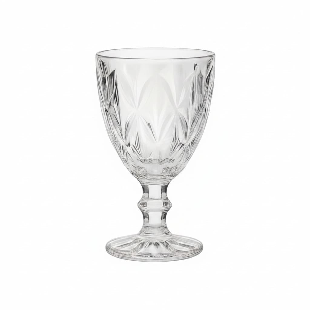 Taça de Vidro Transparente: Perfeita para Bebidas Refrescantes