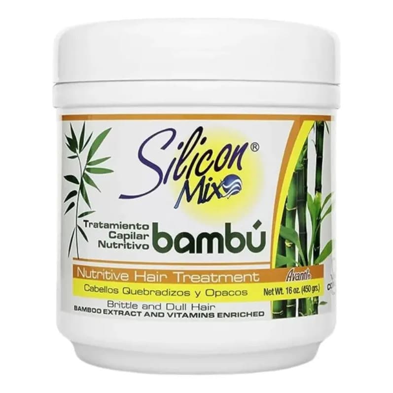 Silicon Mix Mascara de Tratamento Nutritiva Bambu 450g