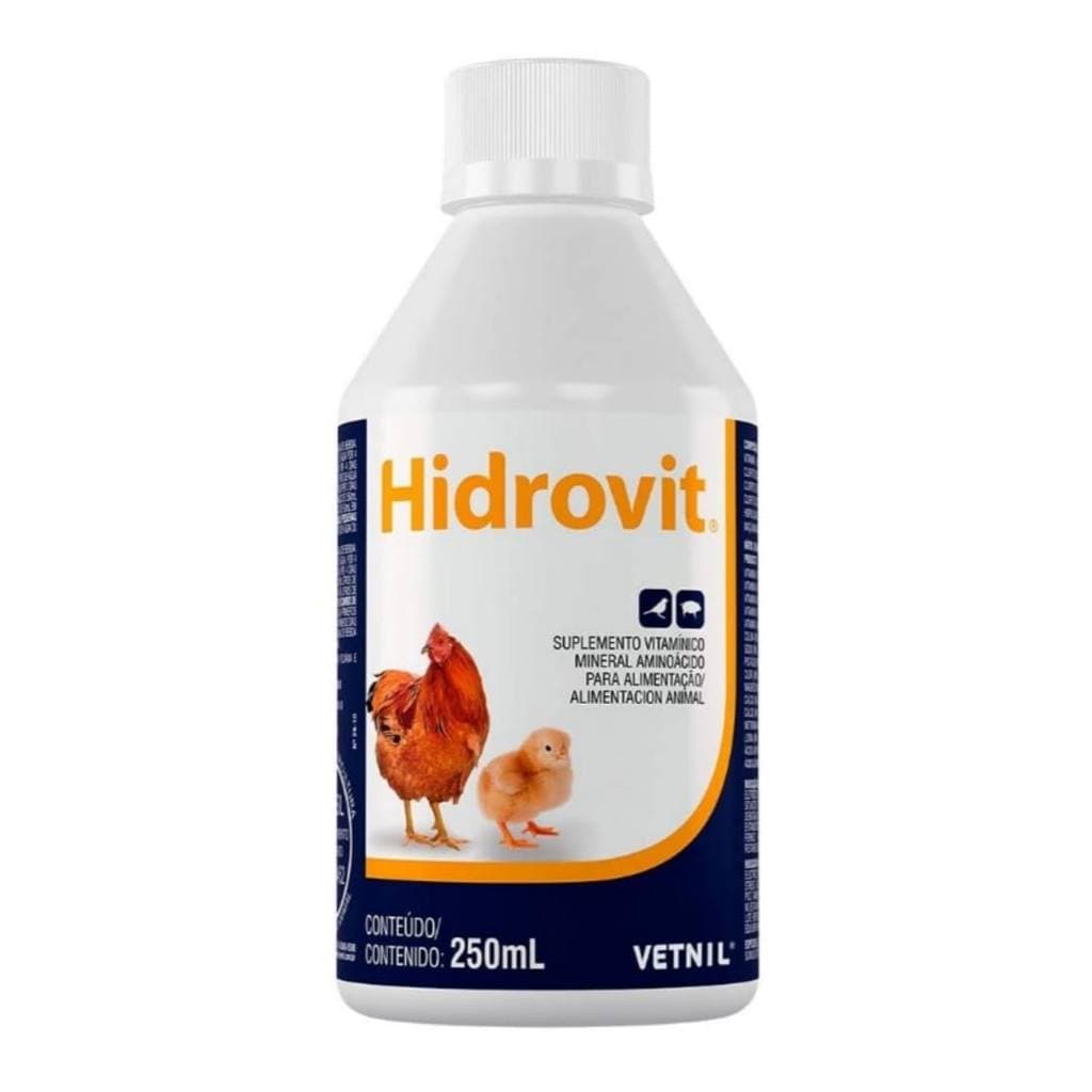 Hidrovit Suplemento Vetnil 250ml Veterinário