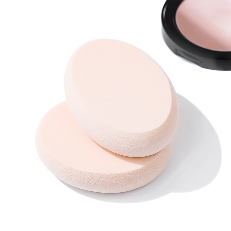 [Pacote de 2 unidades] Esponja Puff Molhado Seco Cabaça Beleza Ovo Maquiagem Almofada de Algodão BB Ferramenta de Maquia