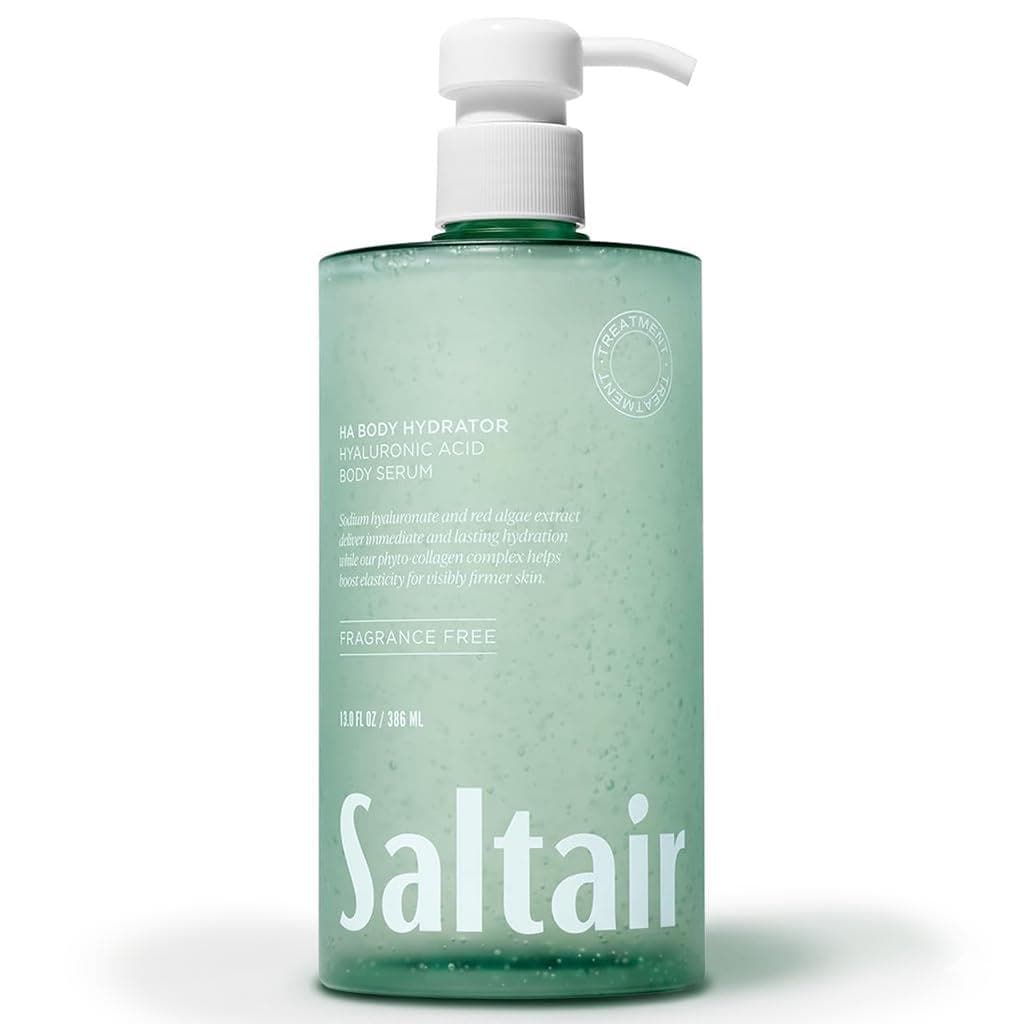 Saltair Sérum Corporal com Ácido Hialurônico – Loção Hidratante Corporal para uma Aparência Mais Suave – Hidratante em G