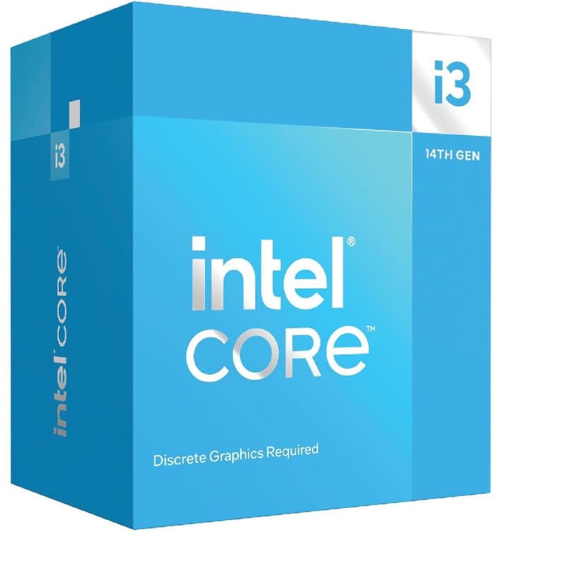Processador Intel 1700p Core i3 14100F 3.5ghz 12mb Box G14