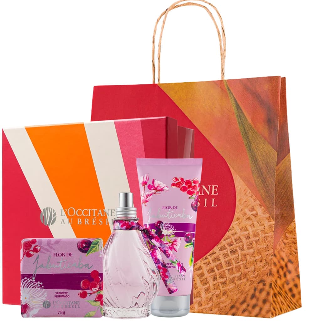 Kit Presente Flor de Jabuticaba 3 Ítens Loccitane
