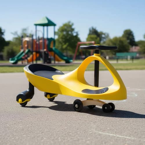 Carrinho de Rolimã Infantil Super Car - Amarela