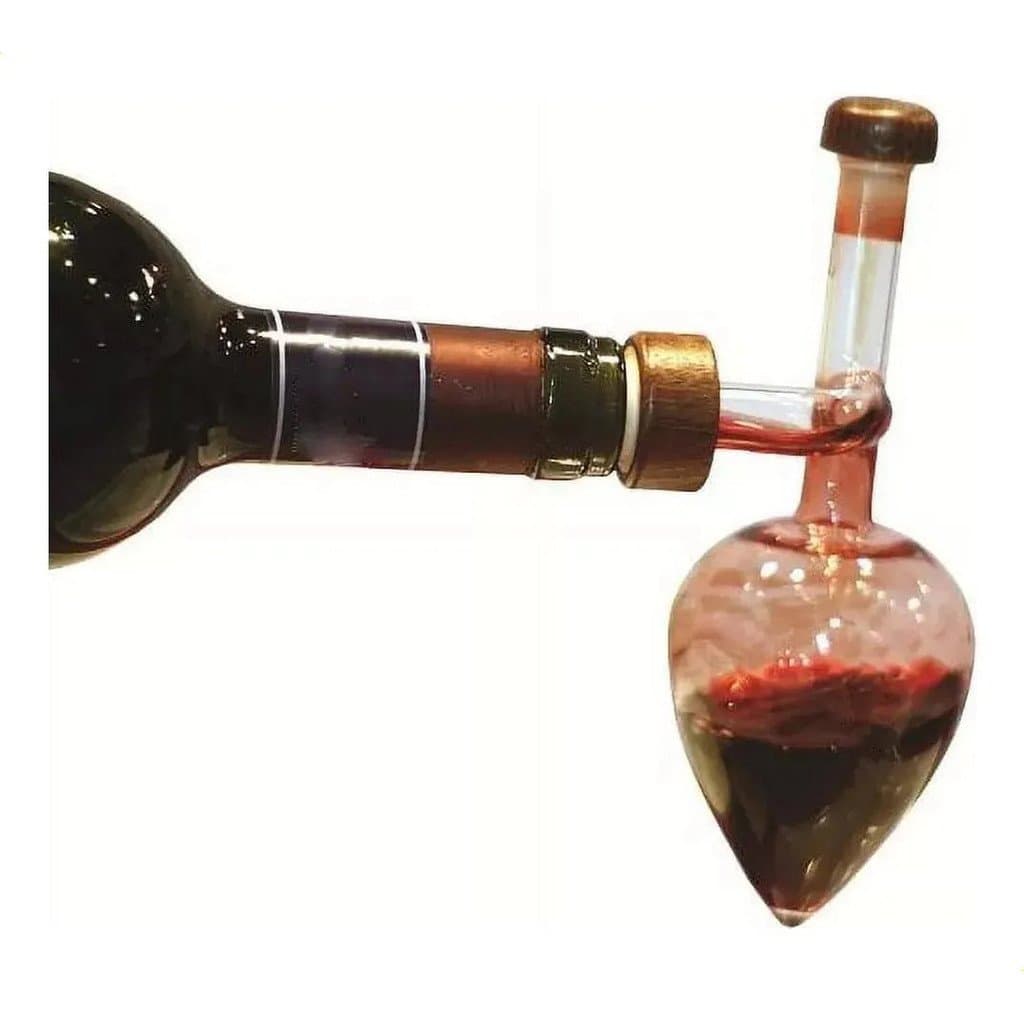 Decantador e despejador de vinho portátil profissional