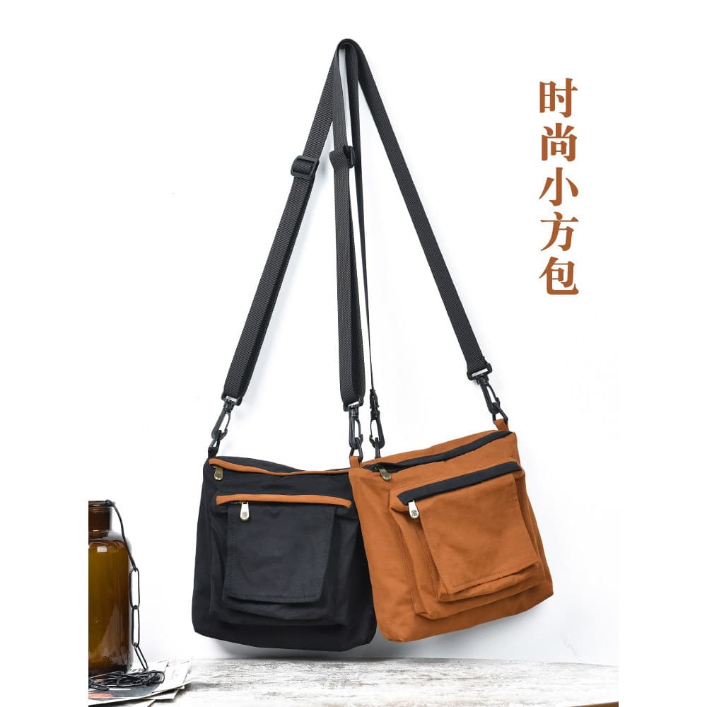 2026 novo estilo moda contraste cor mensageiro pequeno quadrado saco Original na moda pequena bolsa de ombro verão mensa