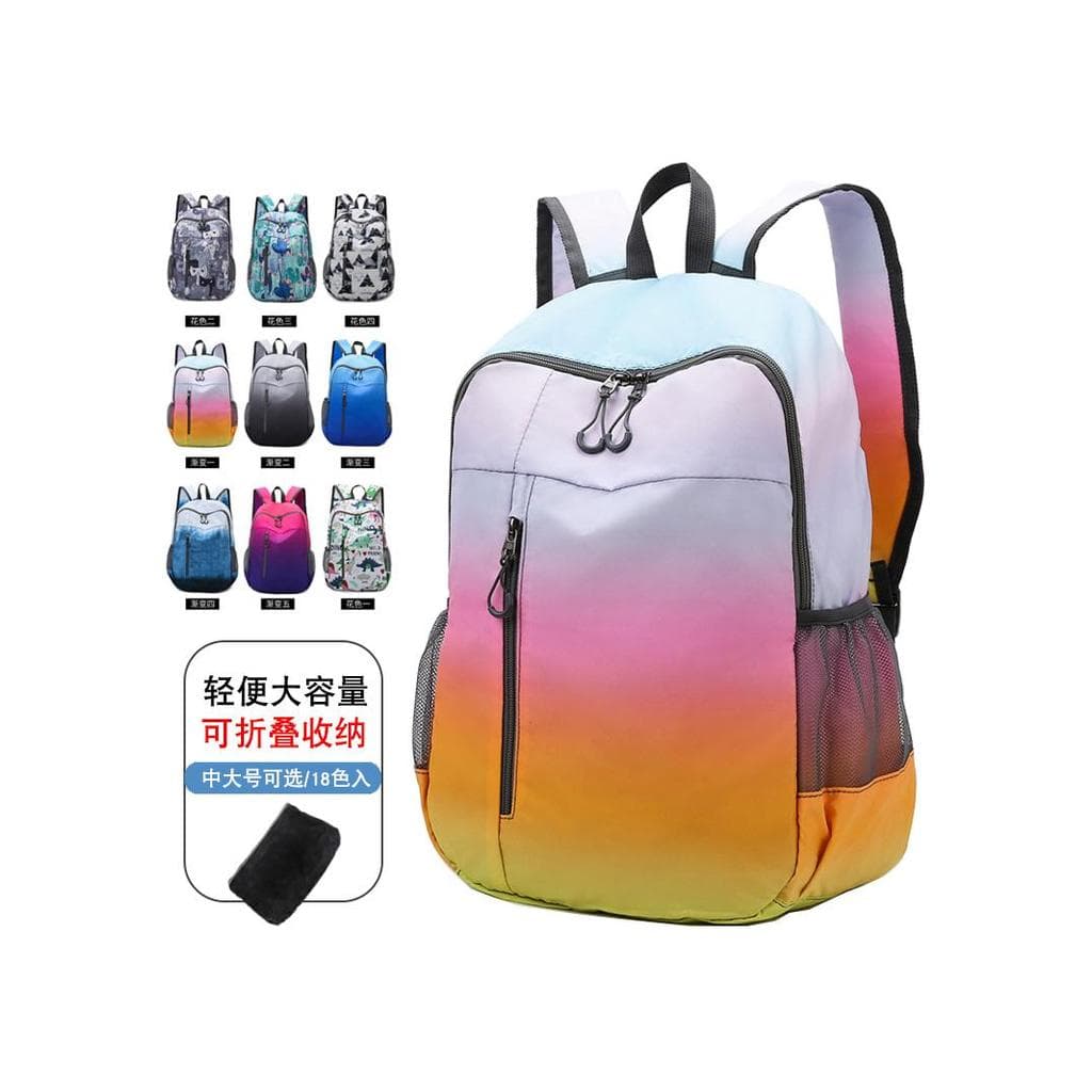 2026 novo estilo Ultra-leve dobrável saco de pele grande capacidade à prova dwaterproof água mochila de viagem ao ar liv