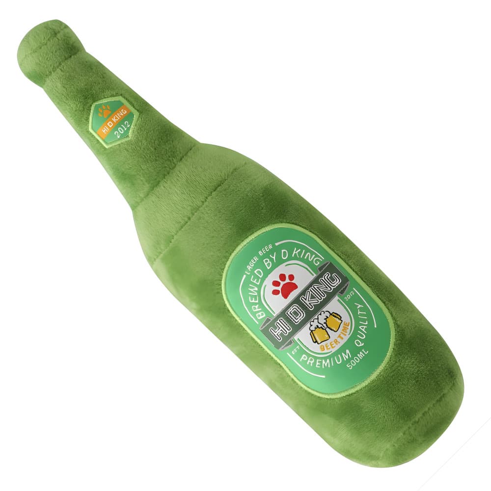 Brinquedo Pet Pelúcia Cerveja - Fluffie UNICA