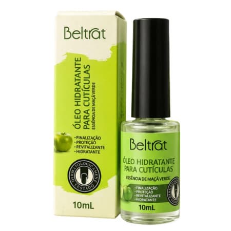 Óleo De Cutículas Beltrat Maçã Verde 10ml Hidratante Nutritivo Unhas e Cutículas Profissional