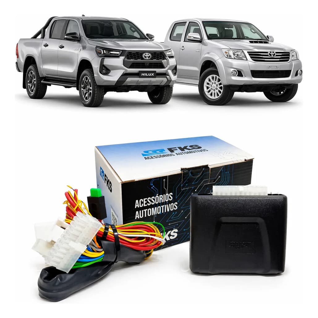 Módulo de Vidro Elétrico Automatizador Vidros Hilux Srx 2015 A 2025 Encaixe Fácil Plug In Play